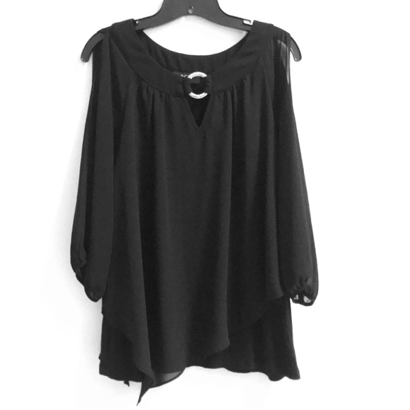 BCX Tops - BCX Black blouse